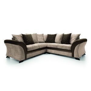 FARROW CRUSHED CHENILLE CORNER SOFA