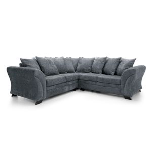 FARROW CRUSHED CHENILLE CORNER SOFA