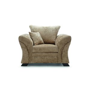 FARROW CRUSHED CHENILLE ARMCHAIR
