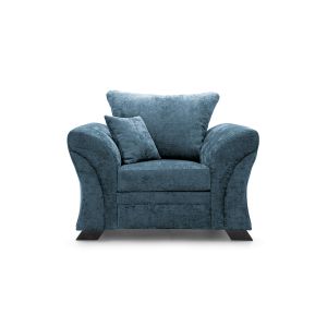 FARROW CRUSHED CHENILLE ARMCHAIR