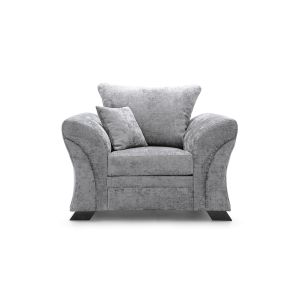 FARROW CRUSHED CHENILLE ARMCHAIR
