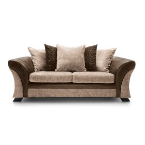 FARROW CRUSHED CHENILLE 3 SEATER SOFA