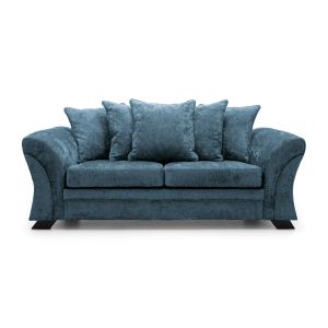 FARROW CRUSHED CHENILLE 3 SEATER SOFA