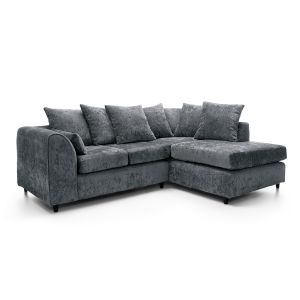 Harriet Crushed Chenille Corner Sofa
