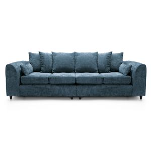 Harriet Crushed Chenille 4 Seater