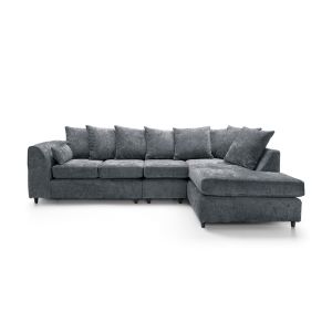 Harriet Large Crushed Chenille Corner Sofa