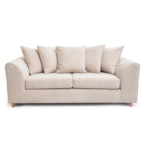 Jumbo Cord 3 Seater Sofa Grid-Textured