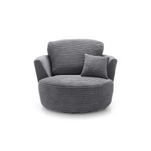 Ferguson Cord Swivel Chair