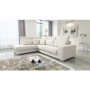 Phoenix Jumbo Cord Corner Sofa Left Facing