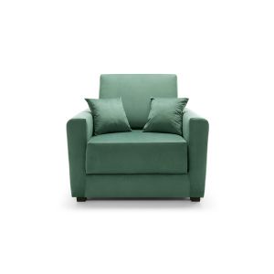 Olly Velvet Single Sofa Bed