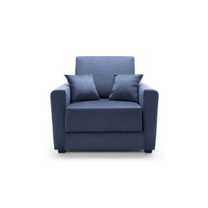 Olly Velvet Single Sofa Bed