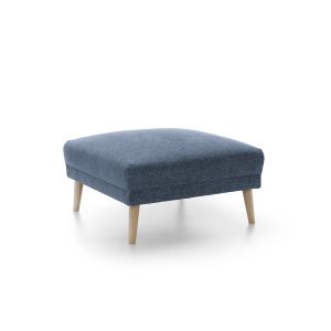 Harper Chenille Square Footstool