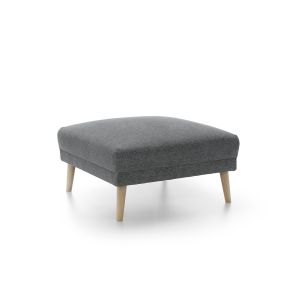 Harper Chenille Square Footstool
