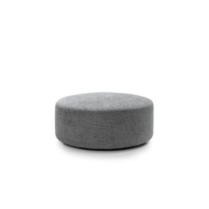 Ingrid Chenille Large Swivel Footstool