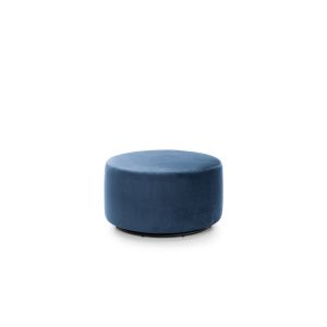 Chicago Velvet Swivel Footstool