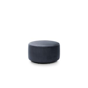Chicago Velvet Swivel Footstool