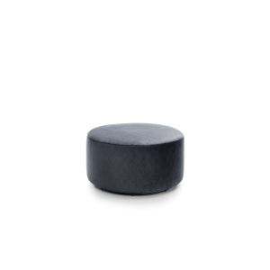 Chicago Quilted Velvet Swivel Footstool