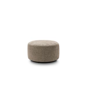 Ingrid Chenille Swivel Footstool