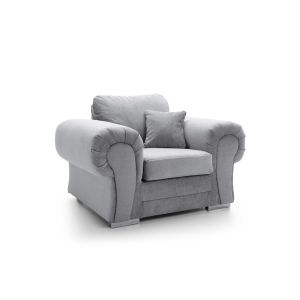 VERONA CRUSHED CHENILLE ARMCHAIR