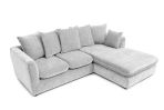 Lucas Water Repellent Velvet Chenille Corner Sofa