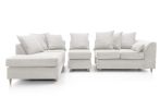 Jumbo Cord Large Corner Sofa