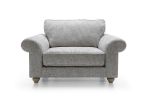 Ingrid Love Seat | Ash Grey