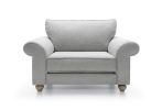 Ingrid Love Seat | Light Grey