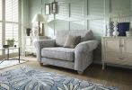 Ingrid Love Seat | Ash Grey