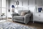 Ingrid Love Seat | Steel Grey