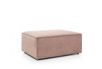 Doris Cord Chenille Footstool 