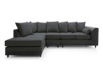 DYLAN PLUS LARGE CHENILLE CORNER SOFA