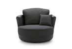 Dylan Chenille Swivel Chair