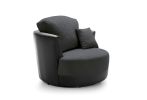 Dylan Chenille Swivel Chair