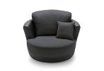 Dylan Chenille Swivel Chair