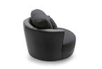 Dylan Chenille Swivel Chair