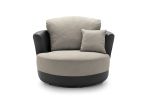 Dylan Chenille Swivel Chair