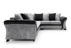 FARROW CRUSHED CHENILLE CORNER SOFA