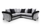 FARROW CRUSHED CHENILLE CORNER SOFA