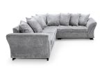 FARROW CRUSHED CHENILLE CORNER SOFA