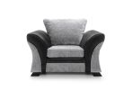 FARROW CRUSHED CHENILLE ARMCHAIR