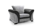 FARROW CRUSHED CHENILLE ARMCHAIR