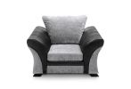 FARROW CRUSHED CHENILLE ARMCHAIR