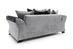 FARROW CRUSHED CHENILLE 3 SEATER SOFA