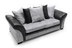 FARROW CRUSHED CHENILLE 3 SEATER SOFA