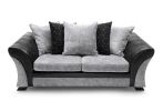 FARROW CRUSHED CHENILLE 3 SEATER SOFA