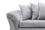 FARROW CRUSHED CHENILLE 3 SEATER SOFA