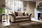 FARROW CRUSHED CHENILLE 3 SEATER SOFA