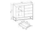 Amber Sideboard 103cm