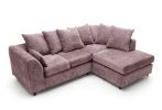 Harriet Crushed Chenille Corner Sofa