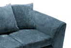 Harriet Crushed Chenille U-Shape Sofa